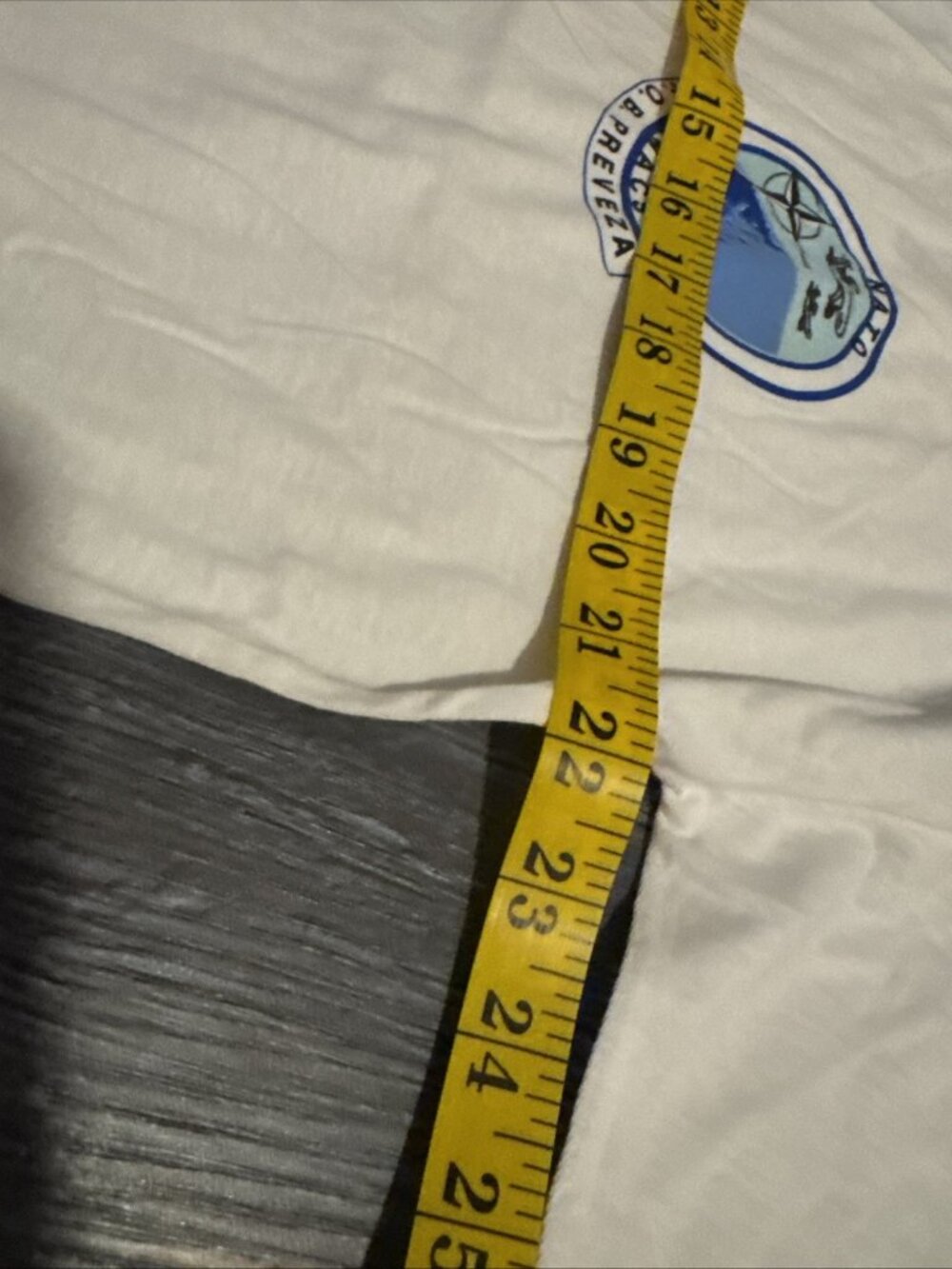Vintage Nato Awacs T Shirt Mens Large FOB Preveza White Germany Airborne NWOT - Picture 5 of 9
